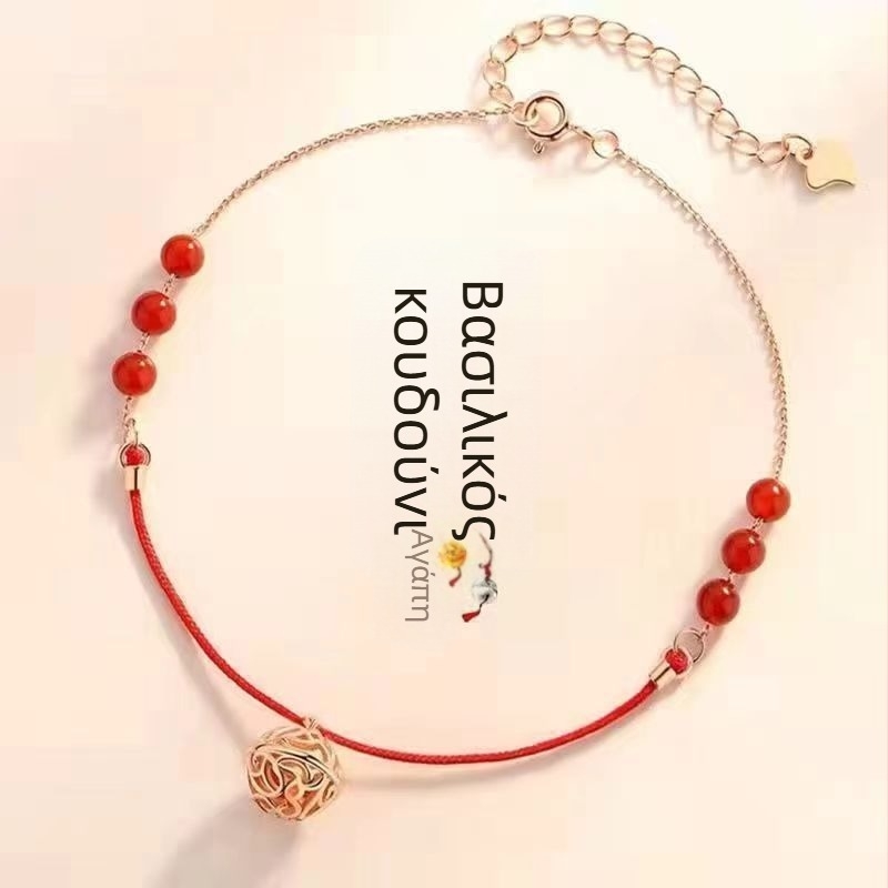 Βραχιόλι αστράγαλος με καμπάνα – χαλκός, Άνοιξη 2024, μοντέλο 0789