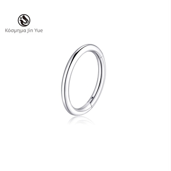 G23 κράμα τιτανίου για piercing — δαχτυλίδι μύτης και τρύπημα αυτιών, κυκλικό unisex σχέδιο, επίχρισμα κενού, πολυχρηστικό δαχτυλίδι ρινικού διαφράγματος