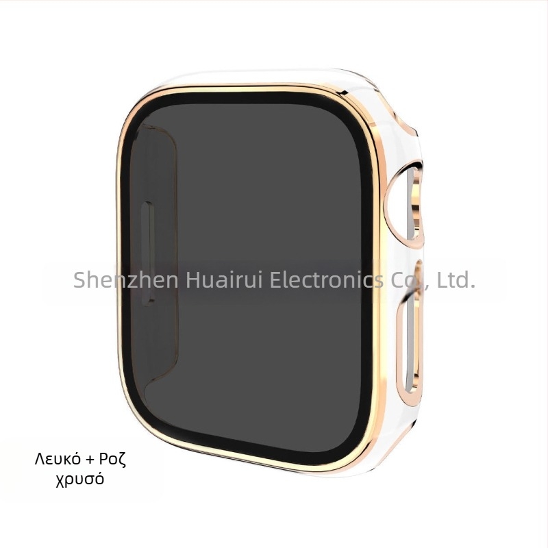 Θήκη προστασίας Apple Watch με προστασία ιδιωτικότητας και ηλεκτροπλατινωμένο PC περίβλημα