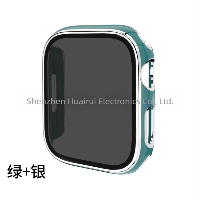 Θήκη προστασίας Apple Watch με προστασία ιδιωτικότητας και ηλεκτροπλατινωμένο PC περίβλημα