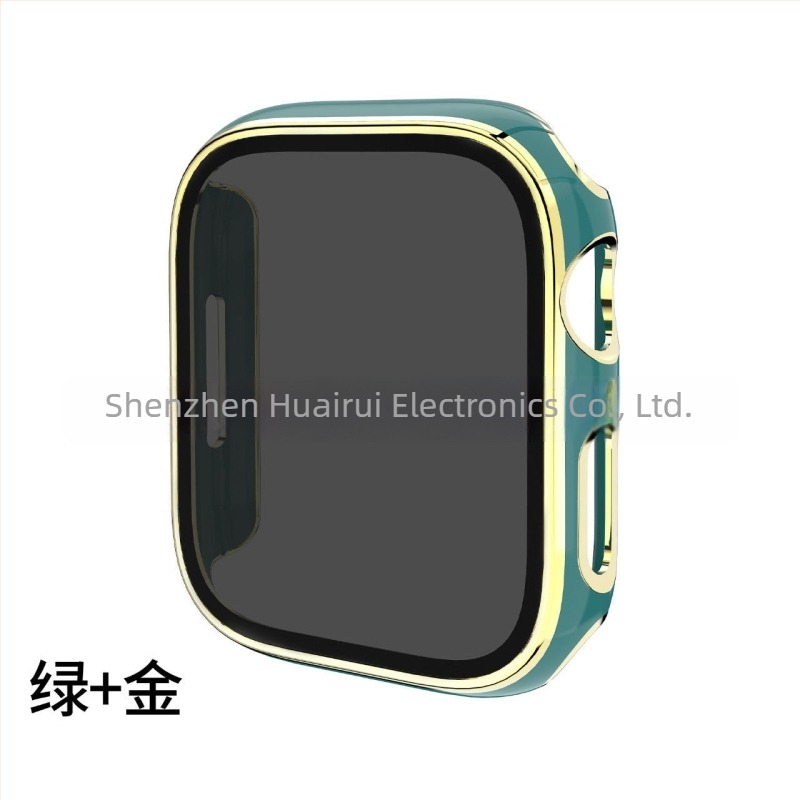 Θήκη προστασίας Apple Watch με προστασία ιδιωτικότητας και ηλεκτροπλατινωμένο PC περίβλημα