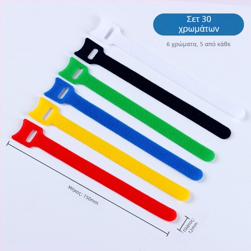 Velcro ιμάντας για καλώδια, νάιλον, για καλώδια υπολογιστών και οικιακή χρήση, μάρκα LTS