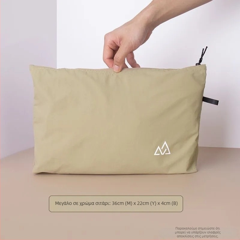 Τσαντάκι Ταξιδιού Οργάνωσης – Νάιλον, Ορθογώνιο Σχήμα, Πολυχρηστική, Σύγχρονο Μινιμαλιστικό Στυλ, για Ταξίδια και Αποθήκευση Καλλυντικών