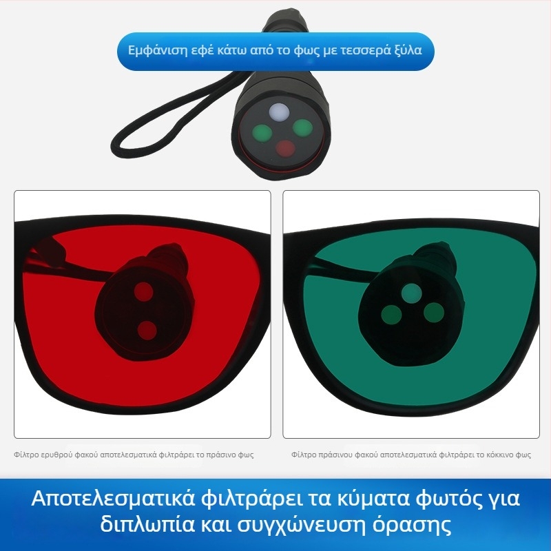 Qt0107 πλαστικά γυαλιά εκπαίδευσης αμβλυπωπίας για οπτική καταστολή, στραβισμό και έλεγχο οπτικών λειτουργιών — Φθινόπωρο 2025