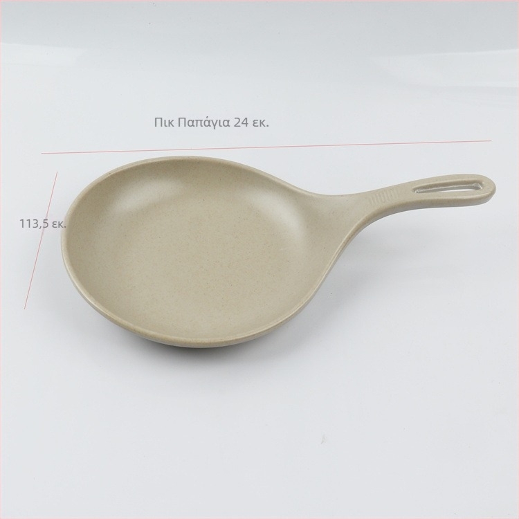 Πιάτο με λαβή από μελαμίνη, Nordic στυλ, απλός σχεδιασμός, για ενήλικες, όχι κατάλληλο για φούρνο μικροκυμάτων