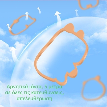 Βραχιόλι κατά των κουνουπιών με άρωμα, μάρκα Warm, στυλ Kapibala, για παιδιά.