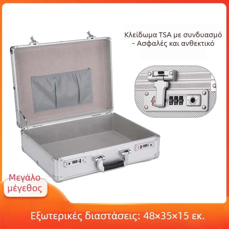 Κλειδωμένη θήκη ασφαλείας για πολύτιμα αντικείμενα και έγγραφα, ανθεκτική στη σκόνη και στη μούχλα, 18L, ιαπωνικού στυλ.