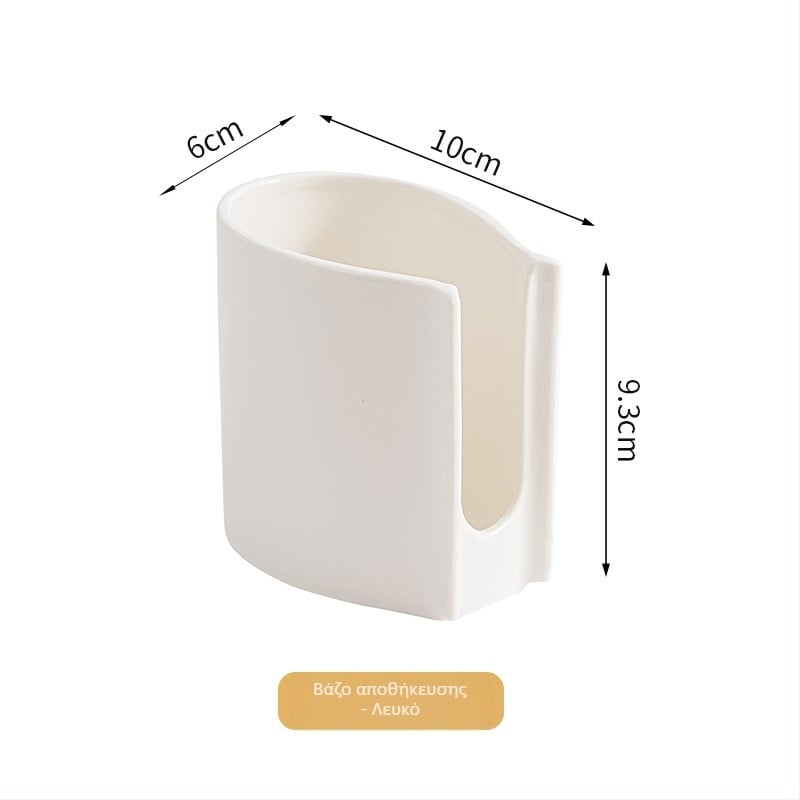 Κεραμική θήκη για κουτάλι; στυλ: light luxury; μάρκα: Aili Ceramics; υλικό: κεραμικό; φινίρισμα: νερό-ρίψη