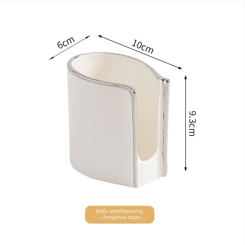 Κεραμική θήκη για κουτάλι; στυλ: light luxury; μάρκα: Aili Ceramics; υλικό: κεραμικό; φινίρισμα: νερό-ρίψη