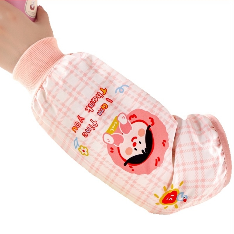 Μανσέτες προστασίας με σχέδιο κινούμένων σχεδίων, αδιάβροχο ύφασμα Oxford, μοντέρνο μινιμαλιστικό στυλ