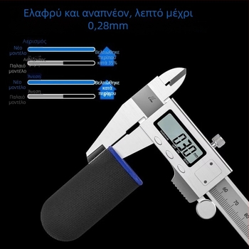 Γάντι αντίχειρα για gaming – αντιολισθητικό, ultra-λεπτό, γάντι μισού δάχτυλου για ηλεκτρονικά αθλήματα