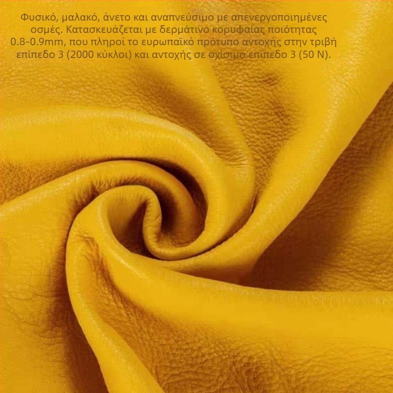 Γάντια από κορυφαίο δέρμα αγελάδας, προστατευτικά και ανθεκτικά στη φθορά για υπαίθρια ποδηλασία και συγκόλληση