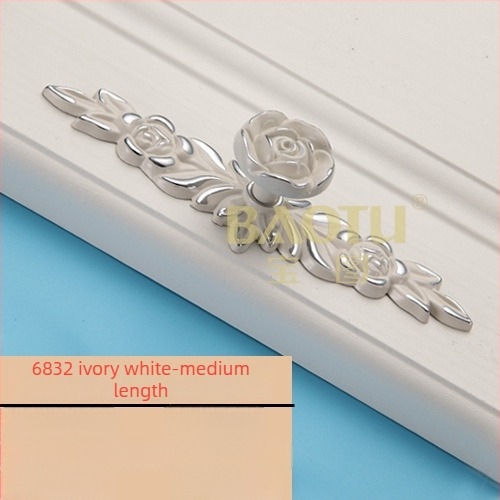 Χειρολαβή πόρτας ντουλάπας - Treasure map, Μοντέλο 6832, κράμα ψευδάργυρίου, ηλεκτροπλακίωση, για κάθε τύπο ντουλαπιών