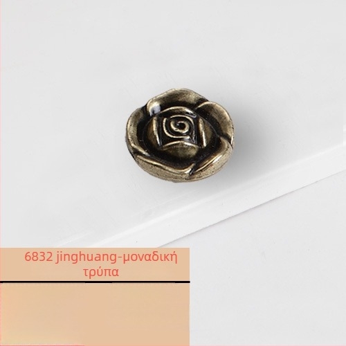 Χειρολαβή πόρτας ντουλάπας - Treasure map, Μοντέλο 6832, κράμα ψευδάργυρίου, ηλεκτροπλακίωση, για κάθε τύπο ντουλαπιών