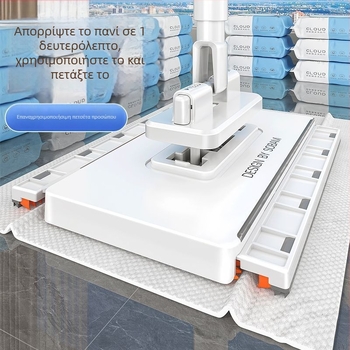 Μίνι επίπεδη σφουγγαρίστρα οικιακής χρήσης – ατσάλινη ράβδος, κυλινδρικό στύψιμο, ≤40% αποξήρανση, 2 kg αντοχή, διπλός οδηγός κίνησης