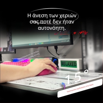 Tempered Glass Gaming Mouse Pad | Μονόπλευρη, Εκτύπωση Λογοτύπου, Κατασκευασμένο Κατά Παραγγελία από Δείγμα/Εικόνα