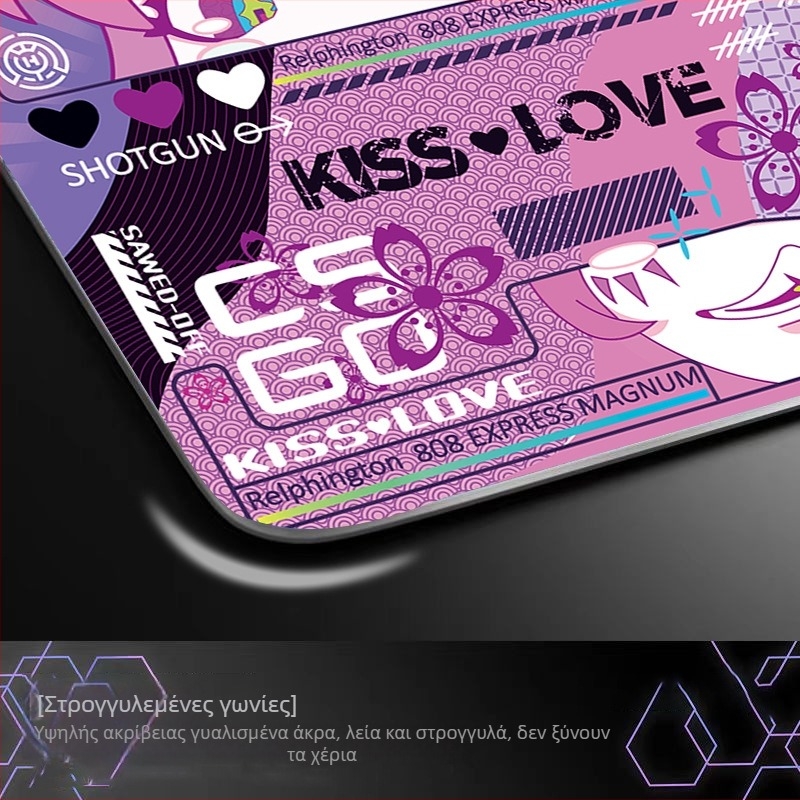 Tempered Glass Gaming Mouse Pad | Μονόπλευρη, Εκτύπωση Λογοτύπου, Κατασκευασμένο Κατά Παραγγελία από Δείγμα/Εικόνα