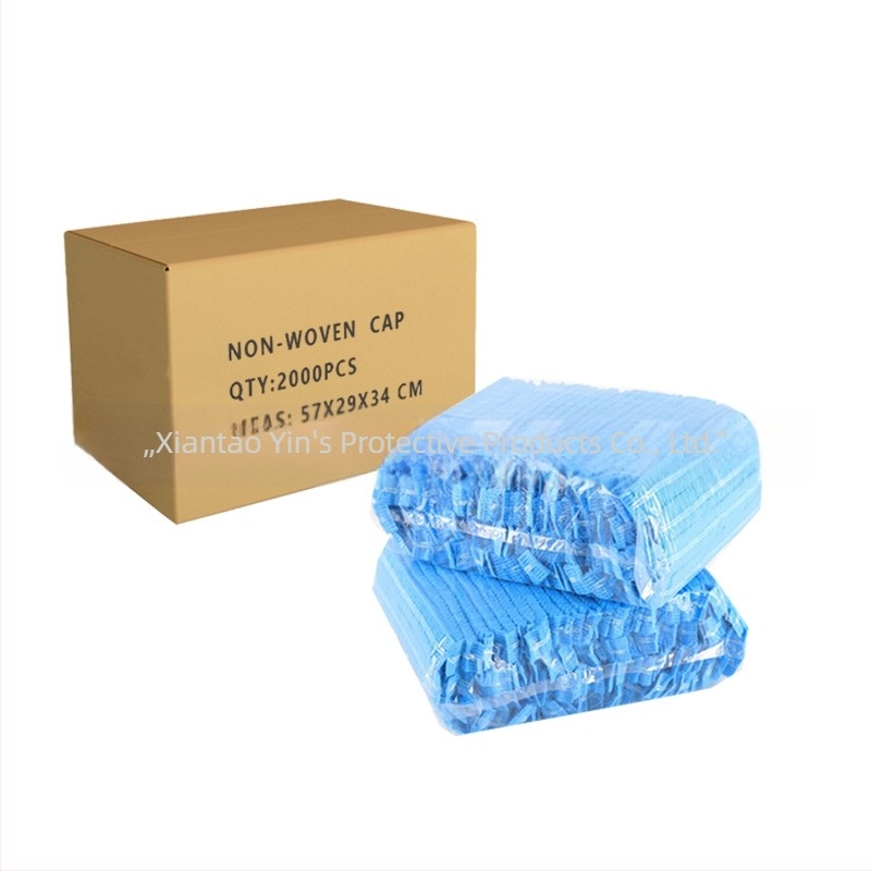 Μη υφασμάτινο, μιας χρήσης καπέλο για μαλλιά με διαπερατές οπές, κατάλληλο για τρόφιμα, προστασία από σκόνη