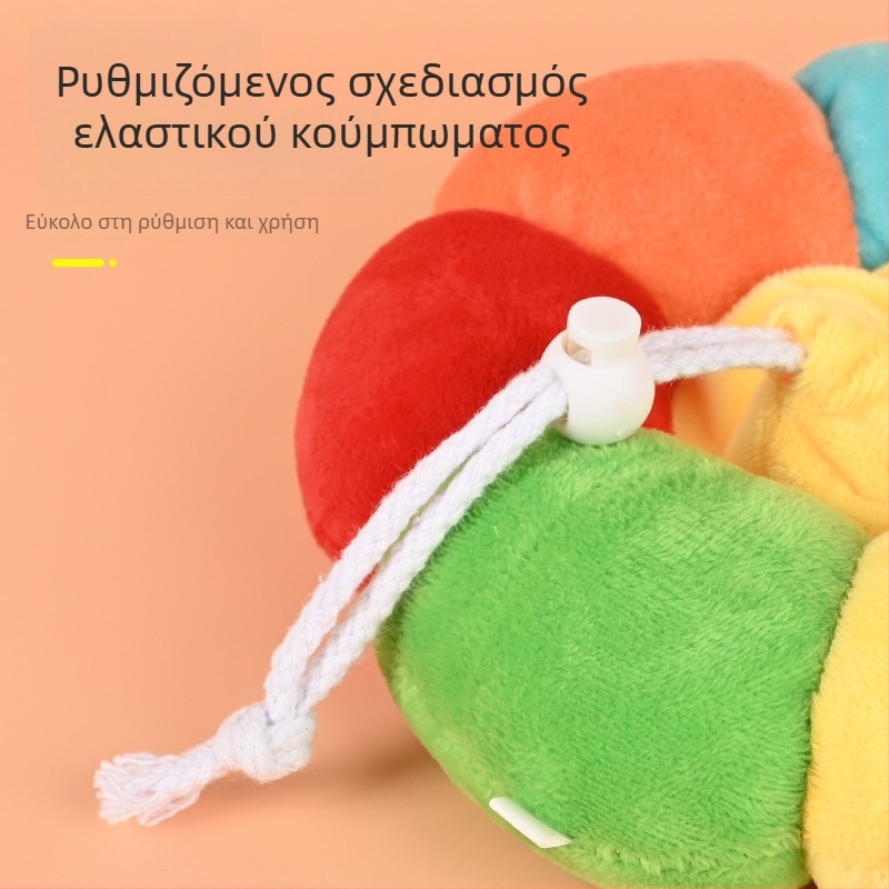 Κολάρο γάτας με σχέδιο color-block, υλικό PP βαμβάκι, στυλ Insta, κατάλληλο για γάτες, όλες οι εποχές