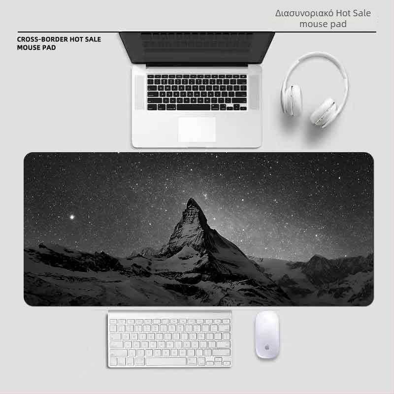 Μεγάλο αντιολισθητικό παχύ pad ποντικιού από φυσικό καουτσούκ, OEM παραμετροποίηση