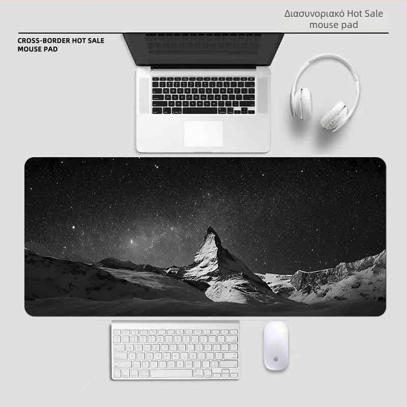 Μεγάλο αντιολισθητικό παχύ pad ποντικιού από φυσικό καουτσούκ, OEM παραμετροποίηση