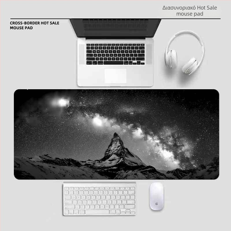 Μεγάλο αντιολισθητικό παχύ pad ποντικιού από φυσικό καουτσούκ, OEM παραμετροποίηση