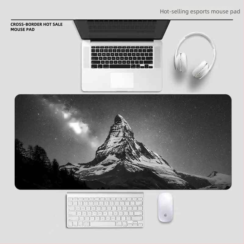 Μεγάλο αντιολισθητικό παχύ pad ποντικιού από φυσικό καουτσούκ, OEM παραμετροποίηση