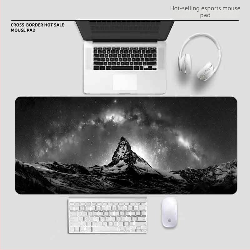 Μεγάλο αντιολισθητικό παχύ pad ποντικιού από φυσικό καουτσούκ, OEM παραμετροποίηση