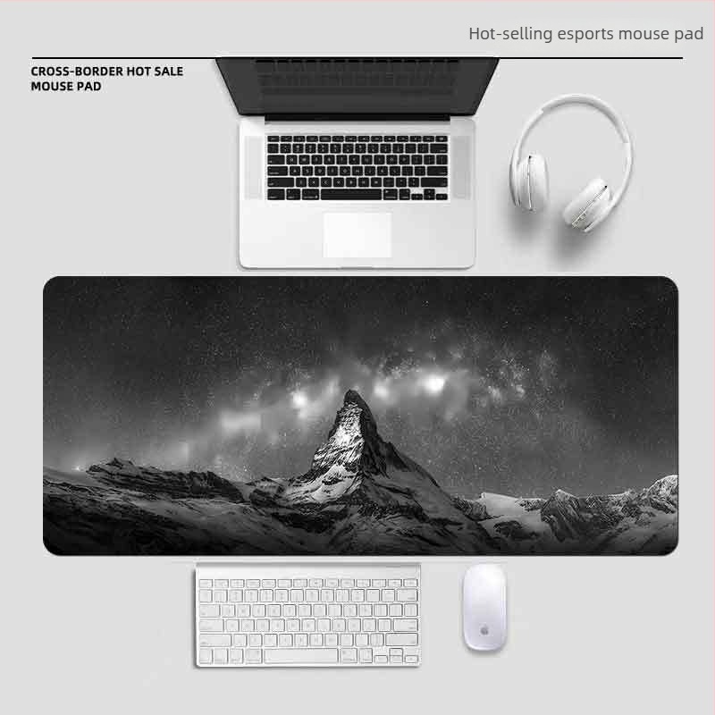 Μεγάλο αντιολισθητικό παχύ pad ποντικιού από φυσικό καουτσούκ, OEM παραμετροποίηση