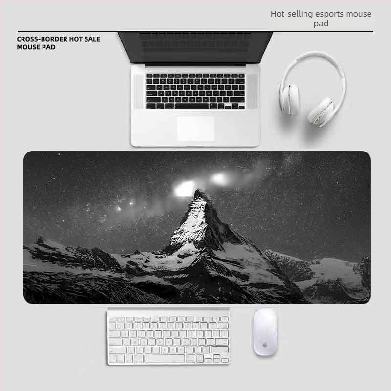 Μεγάλο αντιολισθητικό παχύ pad ποντικιού από φυσικό καουτσούκ, OEM παραμετροποίηση