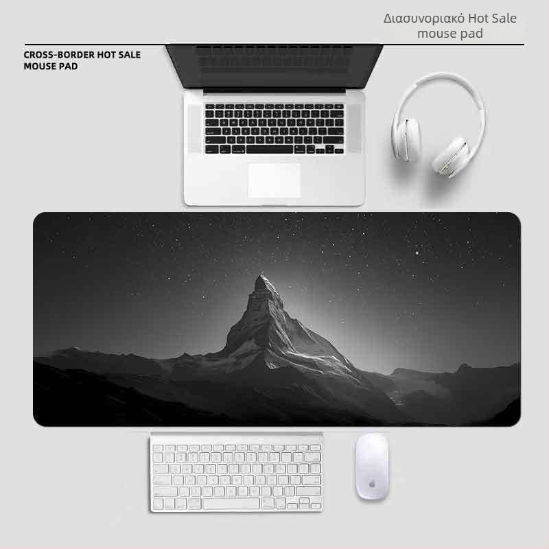 Μεγάλο αντιολισθητικό παχύ pad ποντικιού από φυσικό καουτσούκ, OEM παραμετροποίηση