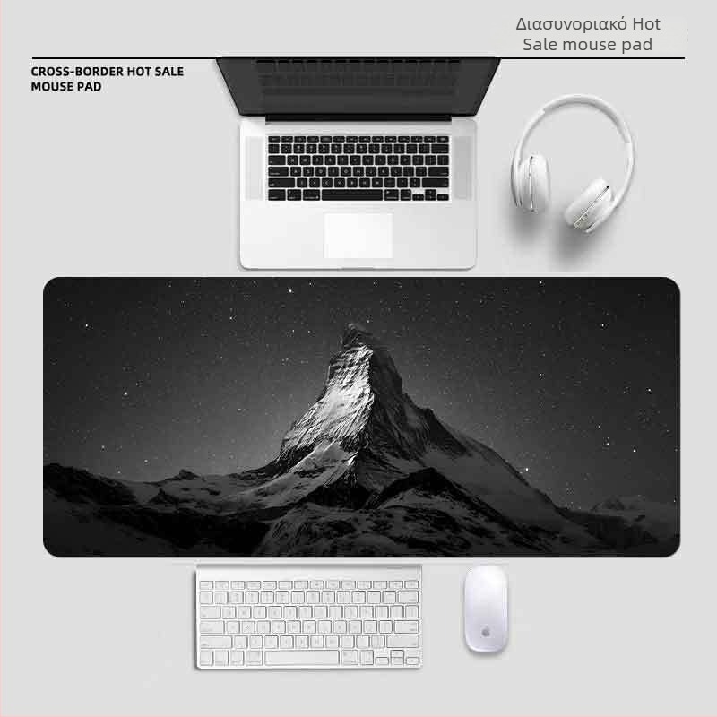 Μεγάλο αντιολισθητικό παχύ pad ποντικιού από φυσικό καουτσούκ, OEM παραμετροποίηση