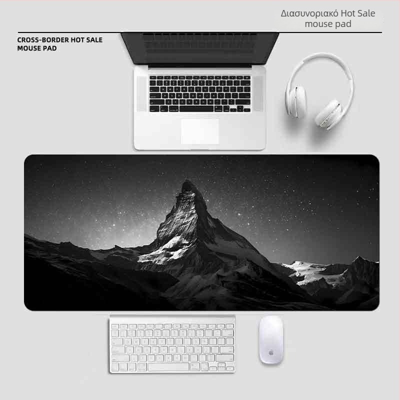 Μεγάλο αντιολισθητικό παχύ pad ποντικιού από φυσικό καουτσούκ, OEM παραμετροποίηση