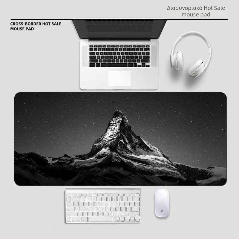 Μεγάλο αντιολισθητικό παχύ pad ποντικιού από φυσικό καουτσούκ, OEM παραμετροποίηση