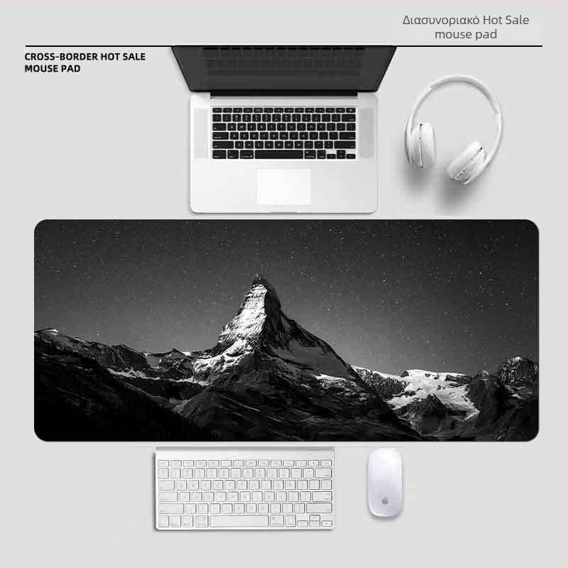 Μεγάλο αντιολισθητικό παχύ pad ποντικιού από φυσικό καουτσούκ, OEM παραμετροποίηση