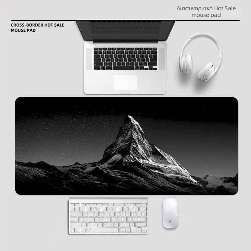 Μεγάλο αντιολισθητικό παχύ pad ποντικιού από φυσικό καουτσούκ, OEM παραμετροποίηση