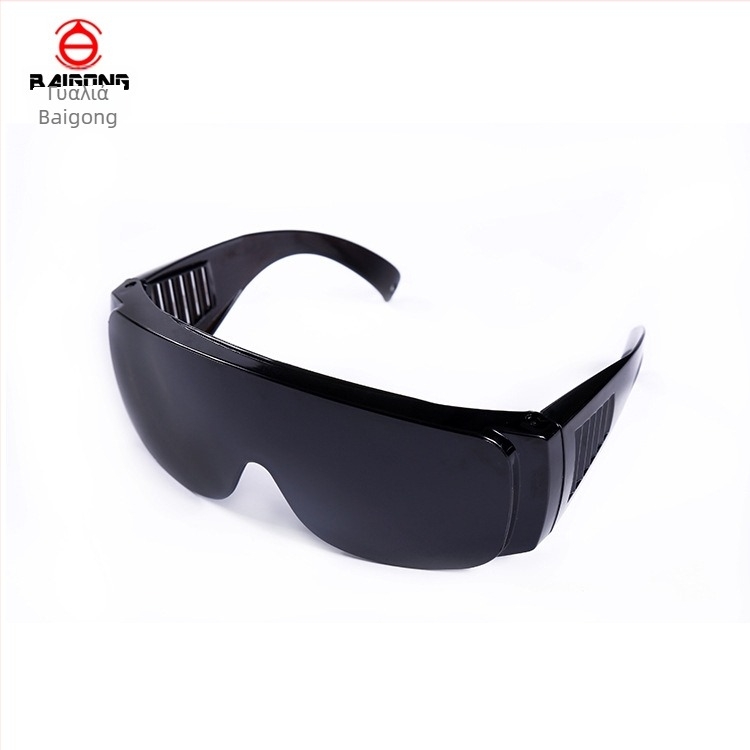 DH-037 Προστατευτικά γυαλιά, PC πλαίσιο, φακός 2,4 mm, 99% διαπερατότητα φωτός, για αντίκτυπο και συγκόλληση ηλεκτρική/αερίου