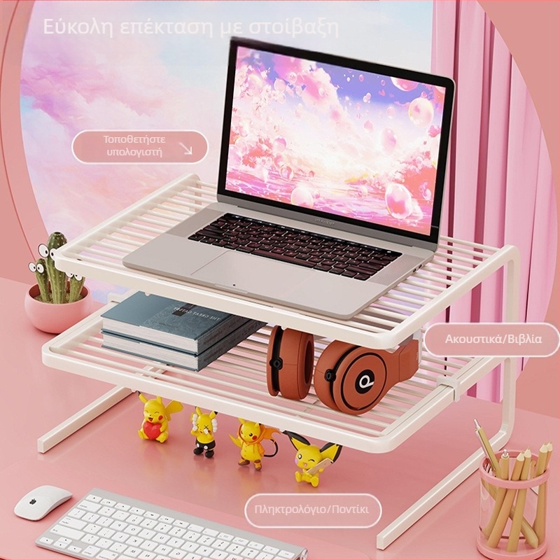 Στήριγμα φορητού υπολογιστή για gaming, σιδερένιο πλαίσιο, καθολική συμβατότητα, επιτραπέζιο στυλ, μοντέλο 2122588693447575040 (Υλικό: Σίδηρος; Μάρκα: Qin qi; Στυλ: Επιτραπέζιο; Ημερομηνία κυκλοφορίας: 2025-11-07)