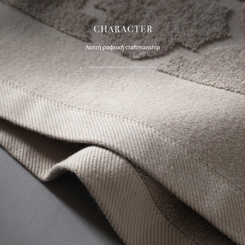 Πετσέτα μπάνιου από 100% βαμβάκι, νήμα 40s, 400–500 γρ, κέντημα, δυνατότητα εξατομίκευσης