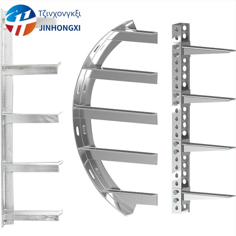 Διάταξη καλωδίων τύπου σκάλας-γέφυρας, θερμογαλβανισμένη, μοντέλο JHX-dxdlfxj, προσαρμογή κατά παραγγελία, εφαρμογές σε σήραγγες, καλωδιακούς αγωγούς, υποσταθμούς, στηρίξεις μετρό.