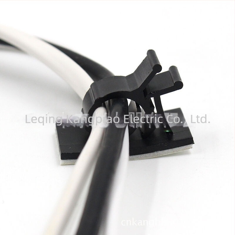 Ρυθμιζόμενος αυτοκόλλητος συγκρατητής καλωδίων για διαχείριση καλωδίων σε σασί — Kang Biao LY-0810