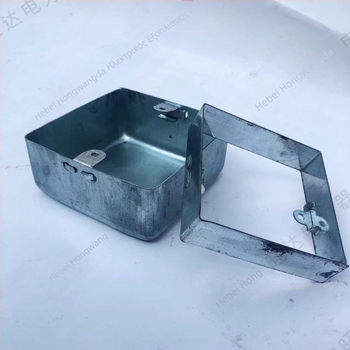 Κουτί διακλάδωσης μεταλλικού τύπου 86, επιφανειακής τοποθέτησης, H40H50, κάλυμμα από σίδηρο, Hongwangda