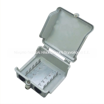 50 ζεύγη εξωτερική αδιάβροχη θύρα διακλάδωσης τηλεφώνου, τοίχου, περίβλημα PC πλαστικό, με κλειδαριά