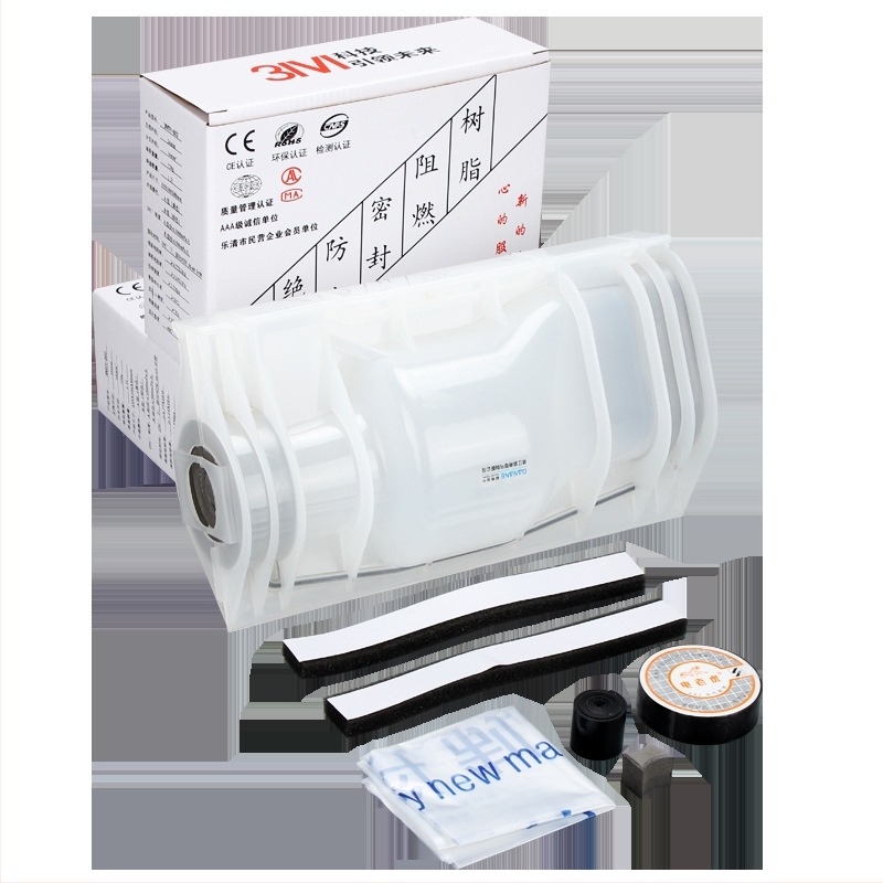 Θαμμένο κιβώτιο διακλάδωσης καλωδίων οδικού φωτισμού, 1 είσοδος / 2 έξοδοι, αδιάβροχο, μοντέλο GNYT-M5, μάρκα Gannan, πλήρωσης κόλλας 2000 g