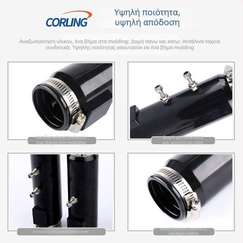 Σύνδεσμος μόνωσης καλωδίου τερματισμού για σιδηροδρομικές σηματοδοτήσεις, διαφανές τερματικό, εσωτερική σύνδεση, μοντέλο HGM-J