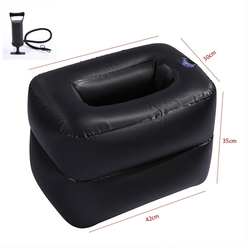 Rong Kyu PVC φουσκωτή βάση για το κενό πίσω καθίσματος αυτοκινήτου – πτυσσόμενη, χειροκίνητο φούσκωμα, μέγιστο φορτίο 50 kg