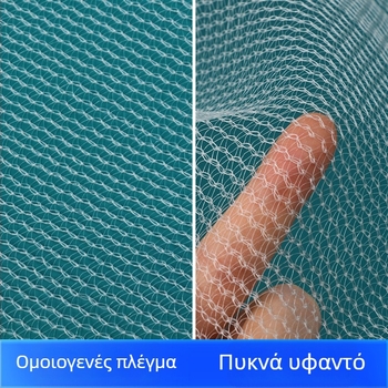 Hongjie πολυαιθυλένιο υφασμένο δίχτυ προστασίας από χαλάζι και πουλιά, για θερμοκήπια και οπωρώνες, χωρίς κόμπους