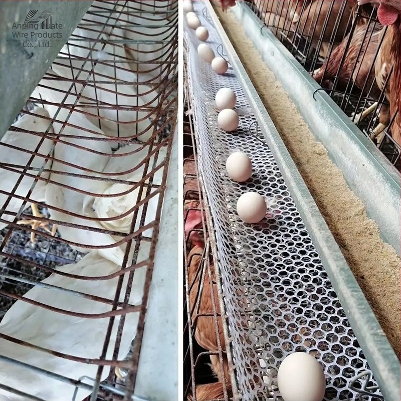 Δίκτυ ασφαλείας για πτηνοτροφία, πολυαιθυλένιο, μοντέλο 001, απλό δίκτυ ασφαλείας με αντιολισθητική στερέωση σε ράφι