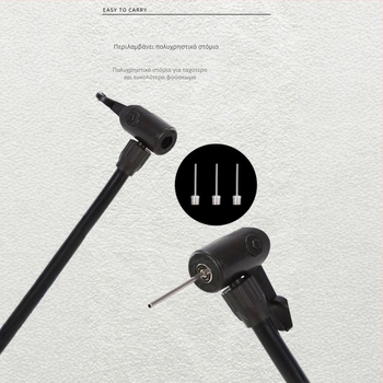 Φορητή χειροκίνητη αντλία για αθλητικές μπάλες (βάρος 90 g, πίεση αέρα 90)