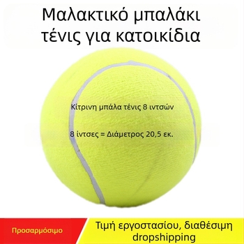 Φουσκωτή μπάλα τένις από καουτσούκ με εκτυπωμένο λογότυπο για τένις τραπέζης
